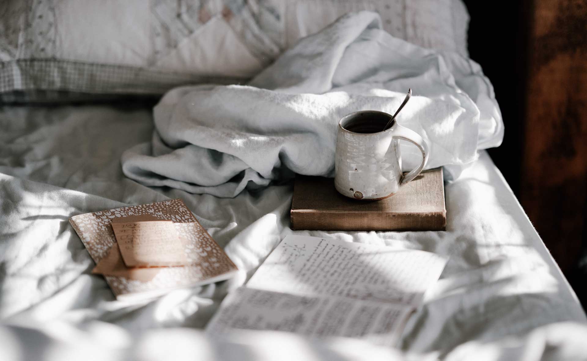 coffee in bed - Caroline Allen